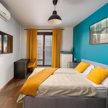 Modern Apartments With Free Parking Spot Krakow Luaran gambar