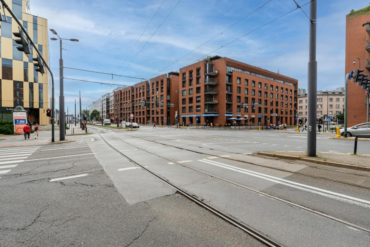 Modern Apartments With Free Parking Spot Krakow Luaran gambar