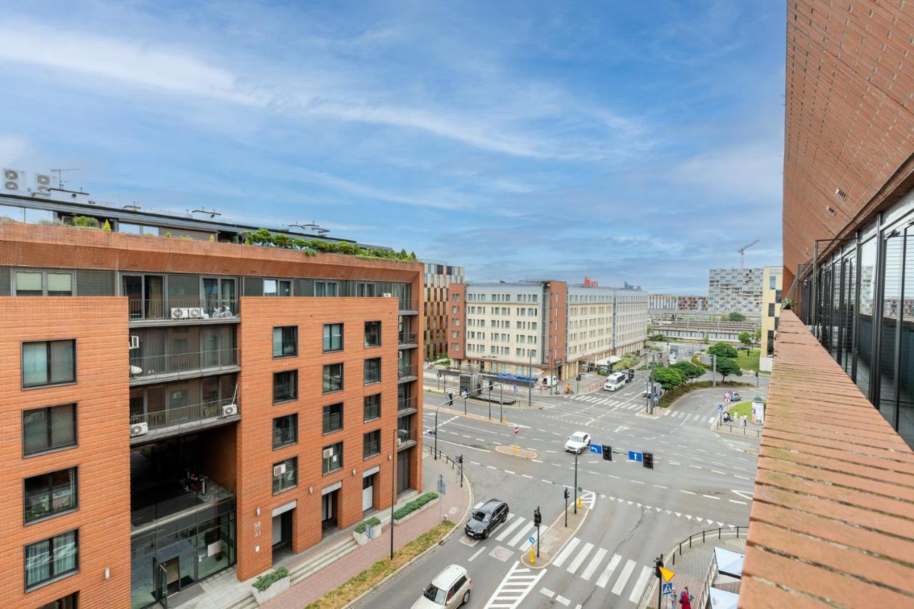 Modern Apartments With Free Parking Spot Krakow Luaran gambar