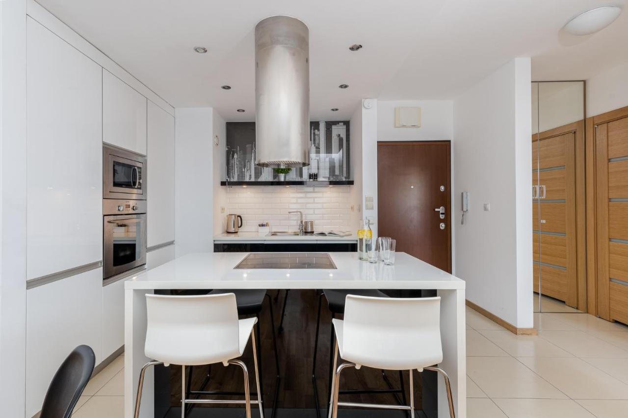 Modern Apartments With Free Parking Spot Krakow Luaran gambar