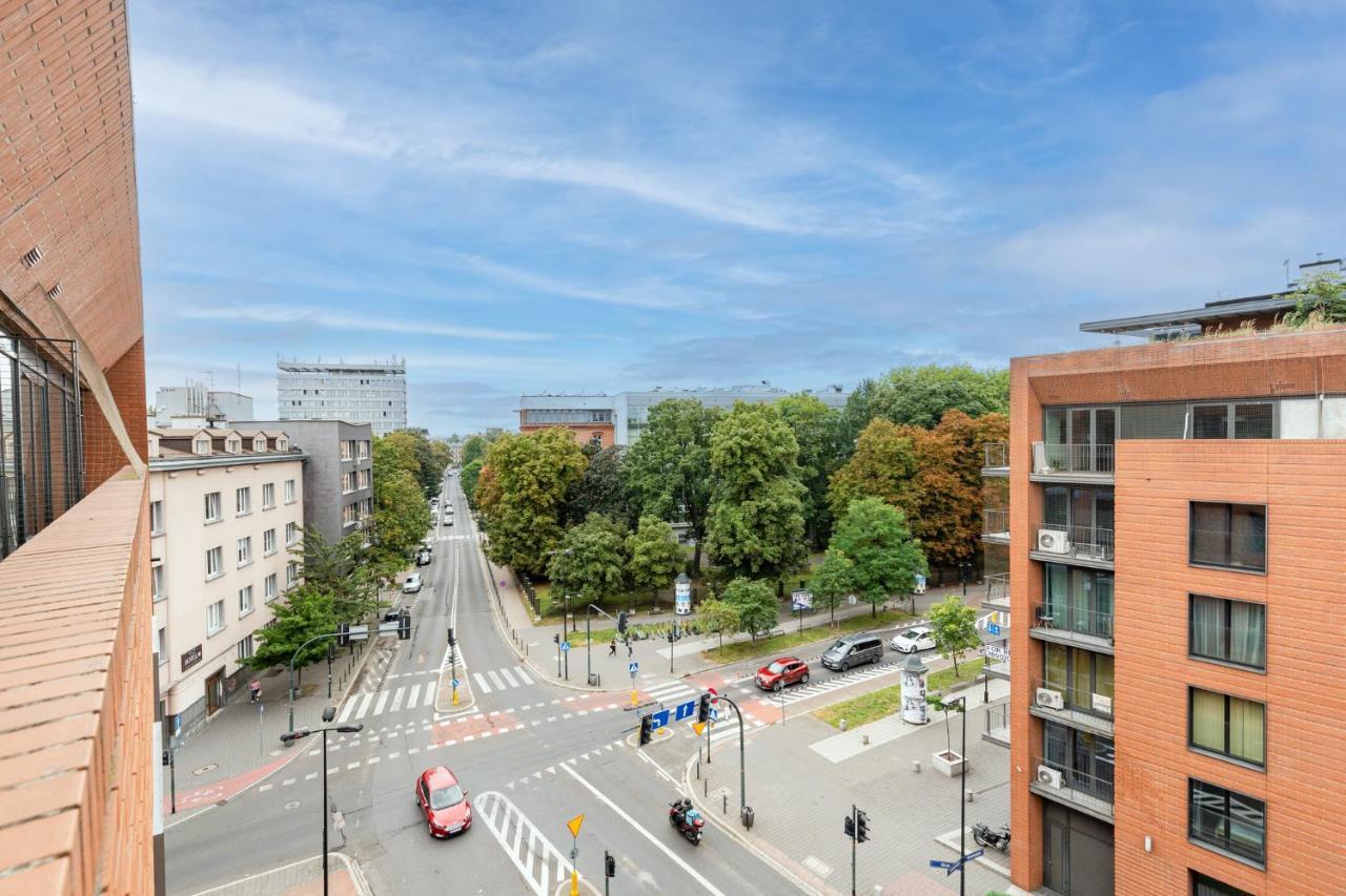 Modern Apartments With Free Parking Spot Krakow Luaran gambar